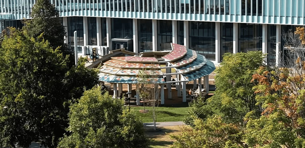 The Indigenous outdoor gathering space on Waterloo campus.