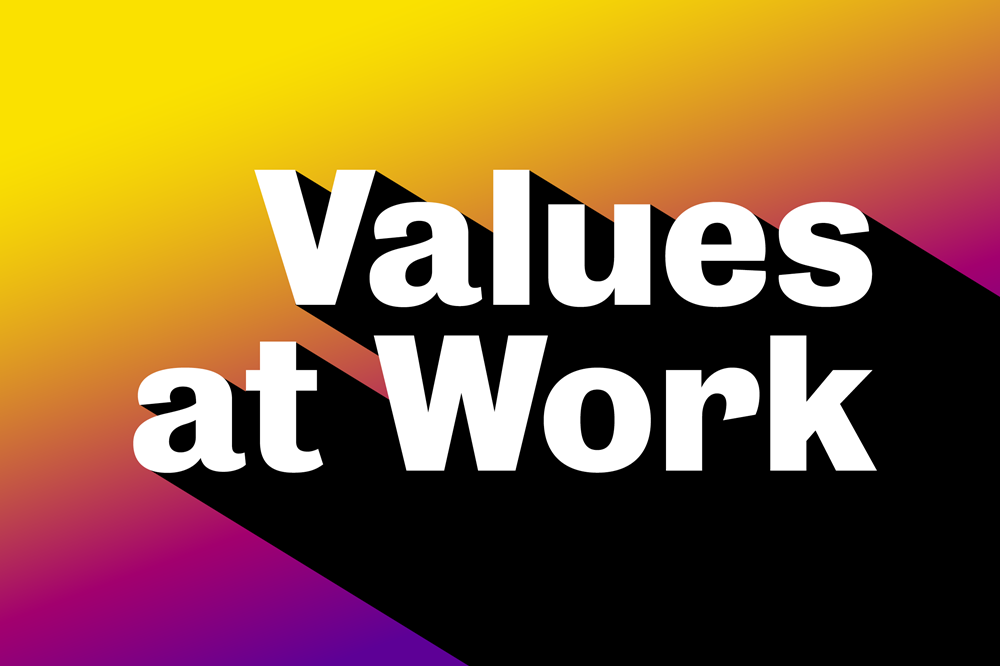 Values at Work banner