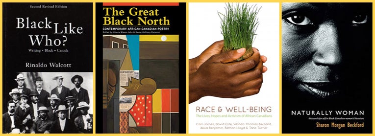 A collage of book covers.