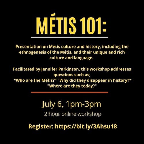 Metis 101 banner image.