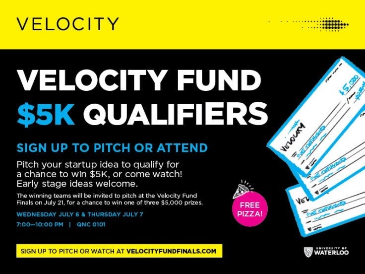 Velocity Fund Qualifier poster.