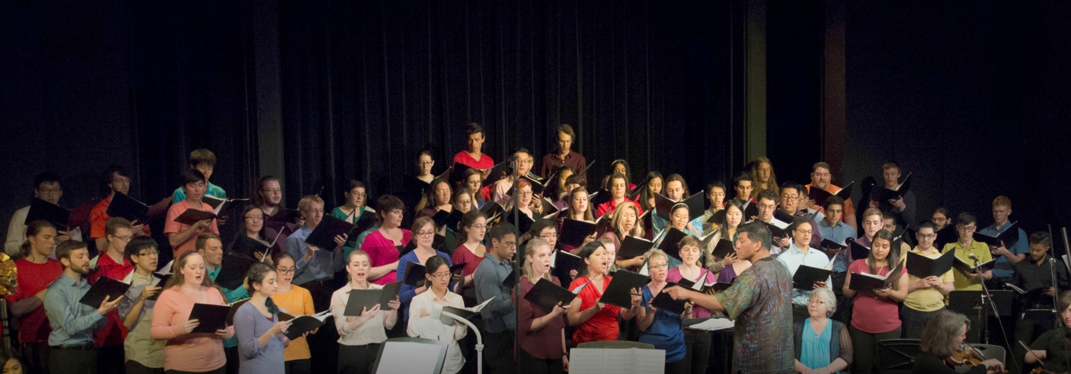 The University Choir in concert.