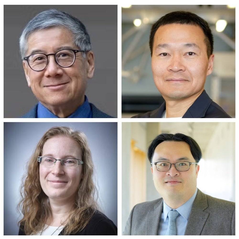 Geoffrey Fong, Juewen Liu, Kelly Skinner and William Wong.