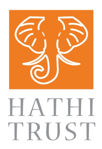 The HathiTrust logo showing a drawing of an elephant.