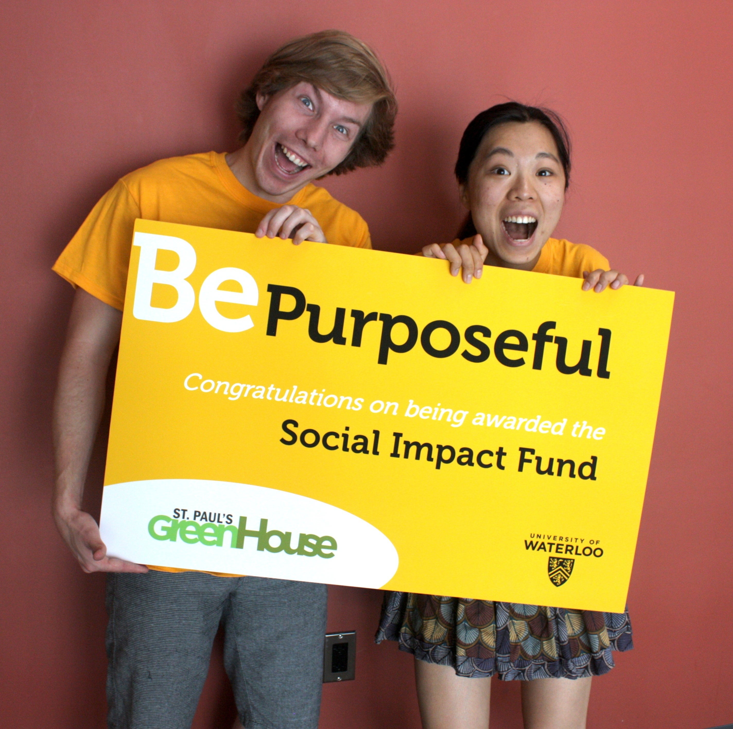 Social Impact Fund recipient Tina Chan (right) and her PASS co-founder, Erik Van Ees.