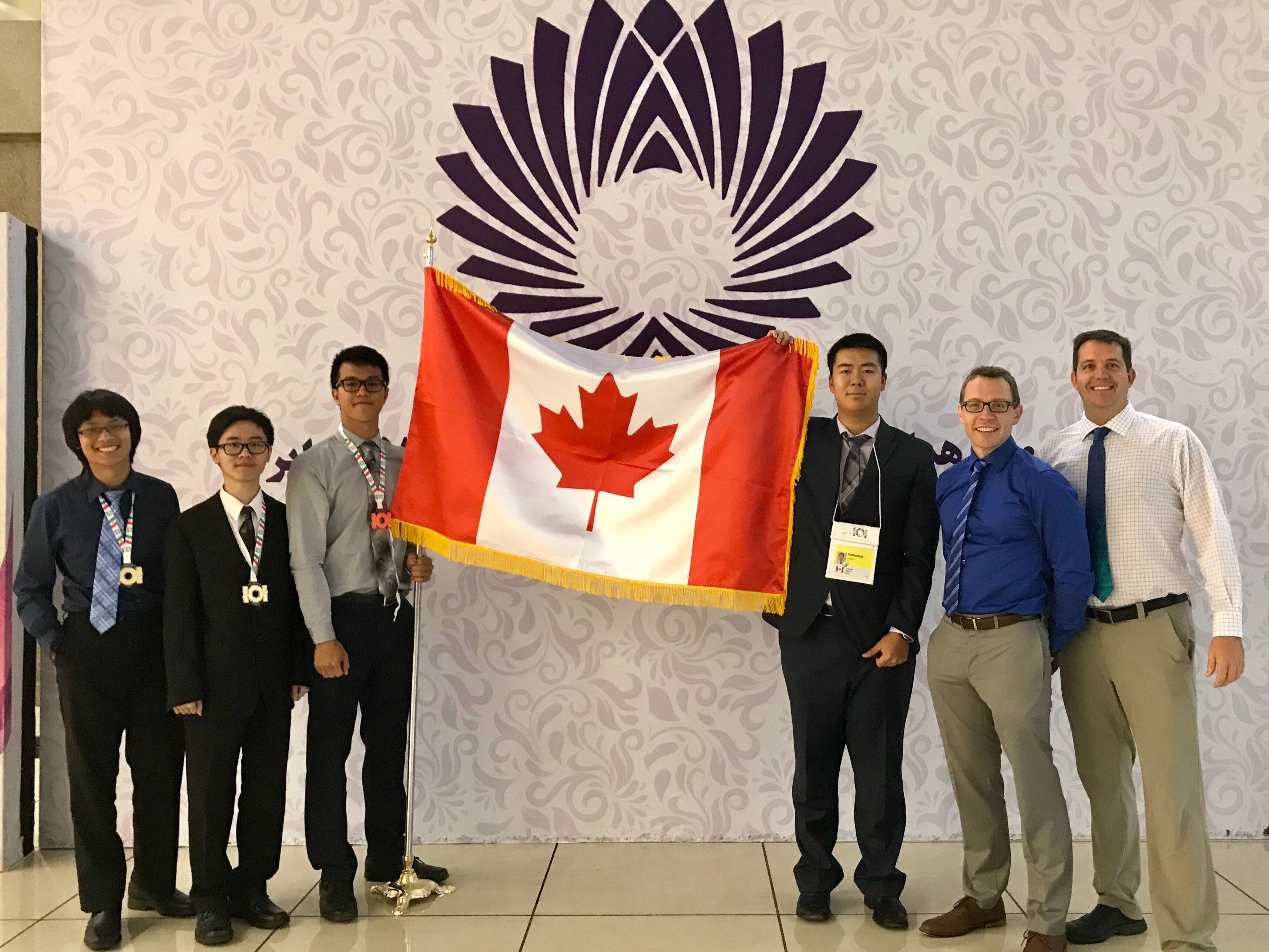 The Waterloo team at the 2017 International Olympiad in Informatics.