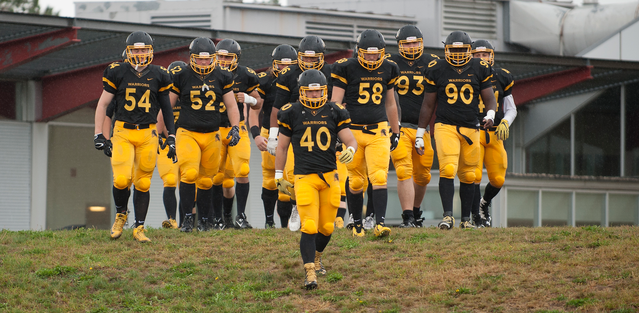 The Waterloo Warriors football team.