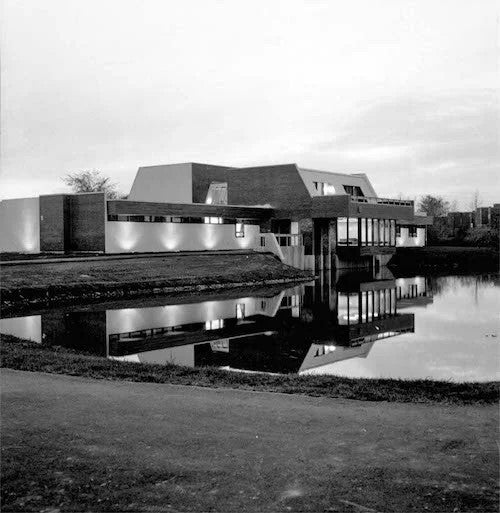 The Health Services building as it appeared in October 1968.