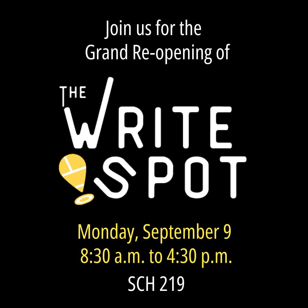 Write Spot reopening graphic.