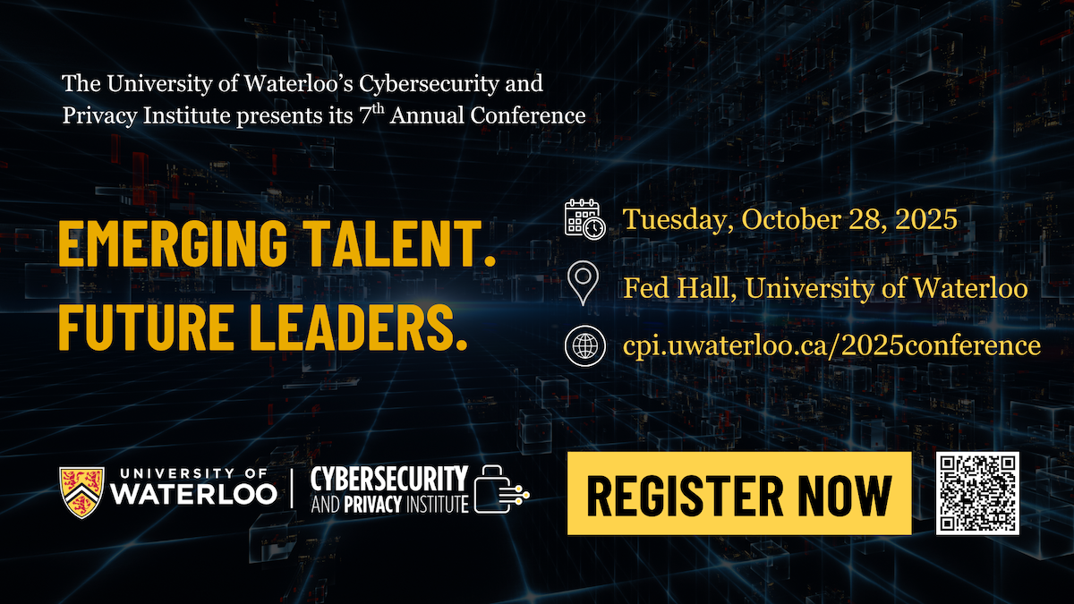 The CPI conference poster featuring registration information.