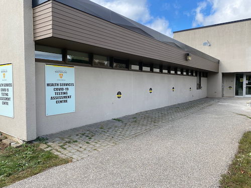 Health Services testing site.