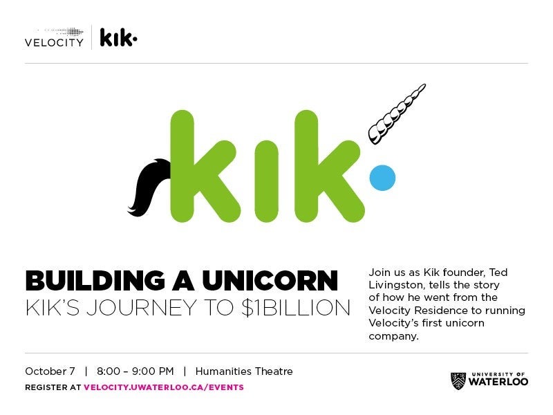 Kik Unicorn poster.