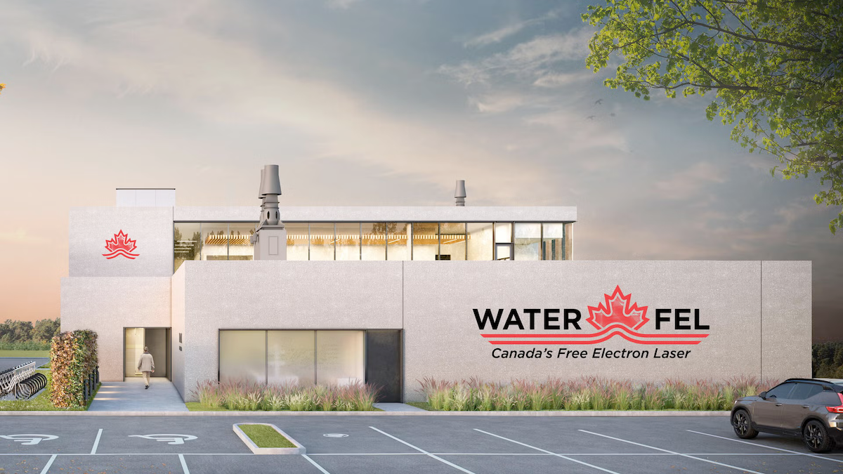 An artist's rendering of the Water-Fel facility on the North Campus.