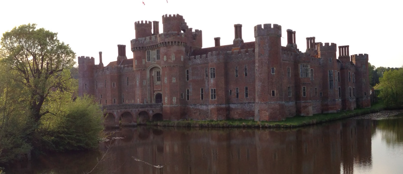 Herstmonceux Castle in East Sussex.