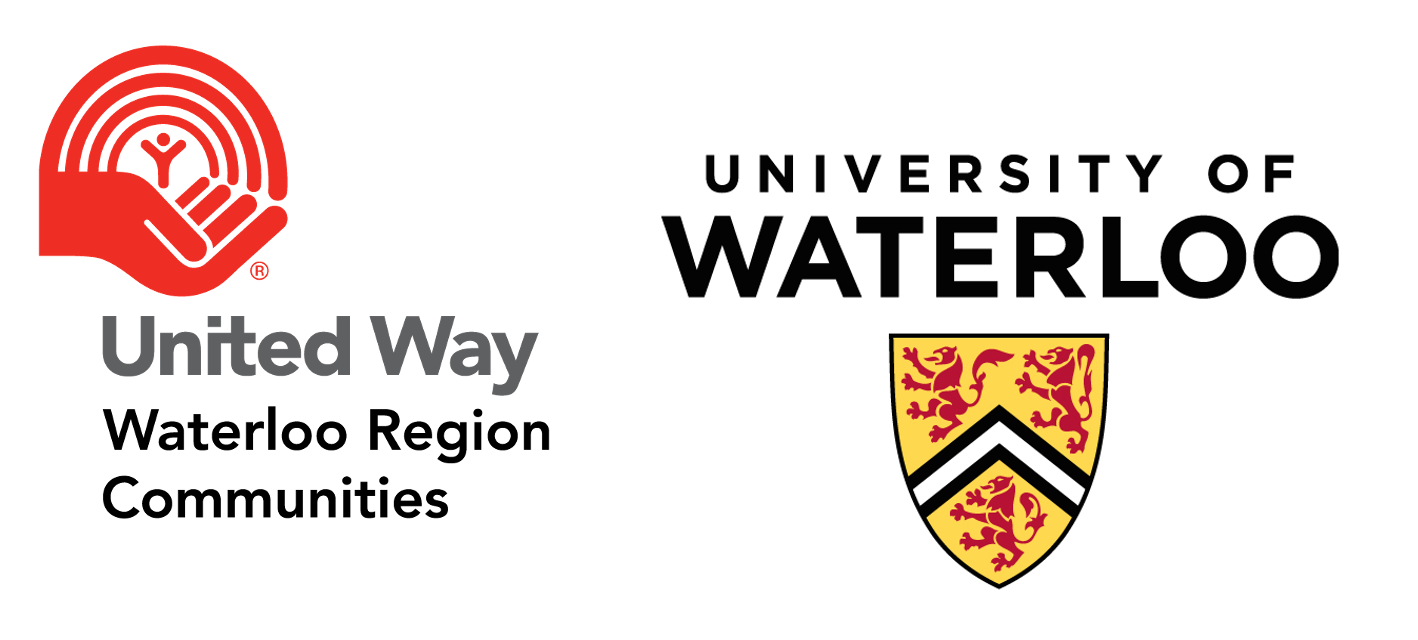 The United Way Waterloo Region Communities and University of Waterloo logos.