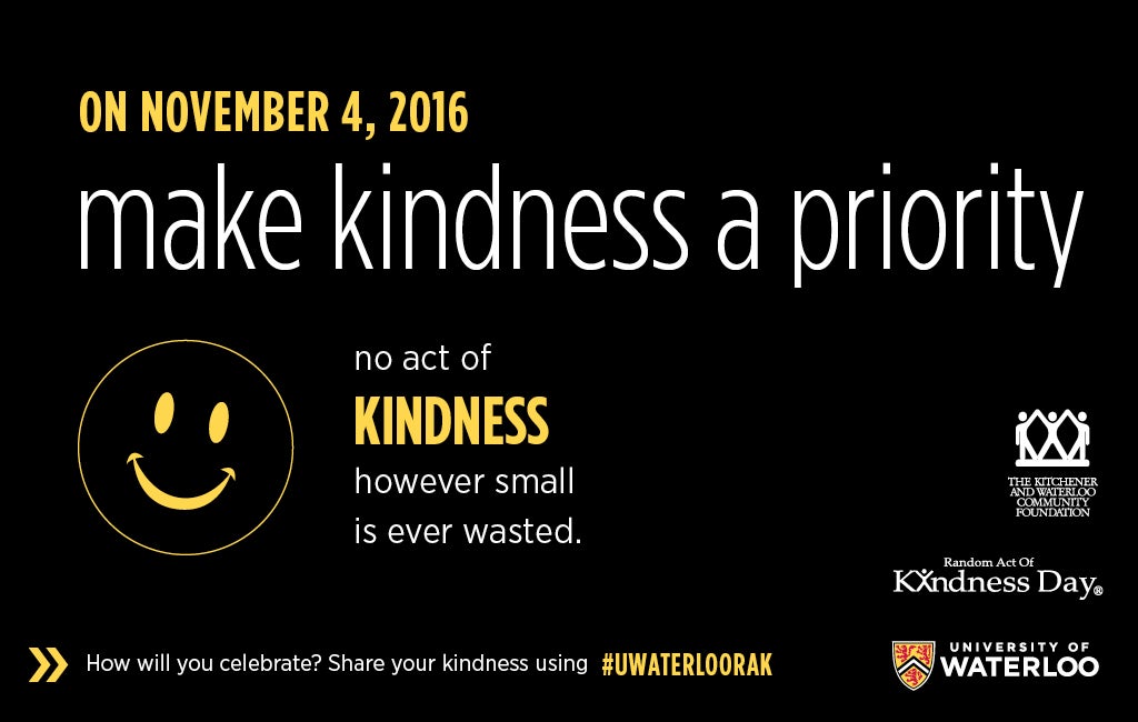 Random Acts of Kindness Day banner.