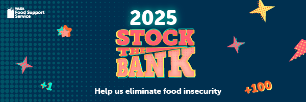 2025 Stock the Bank banner.