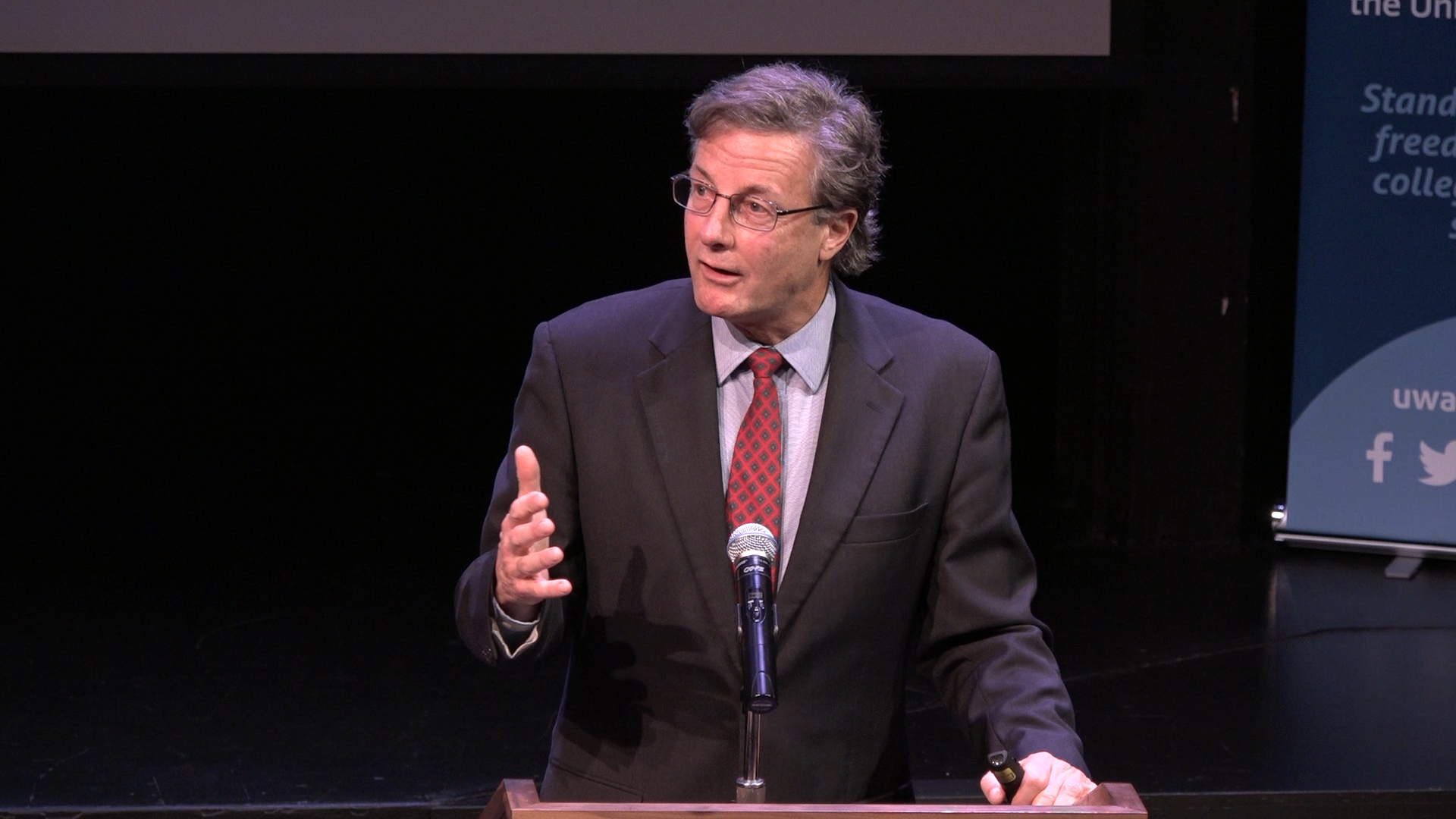 Mark Jaccard speaking.