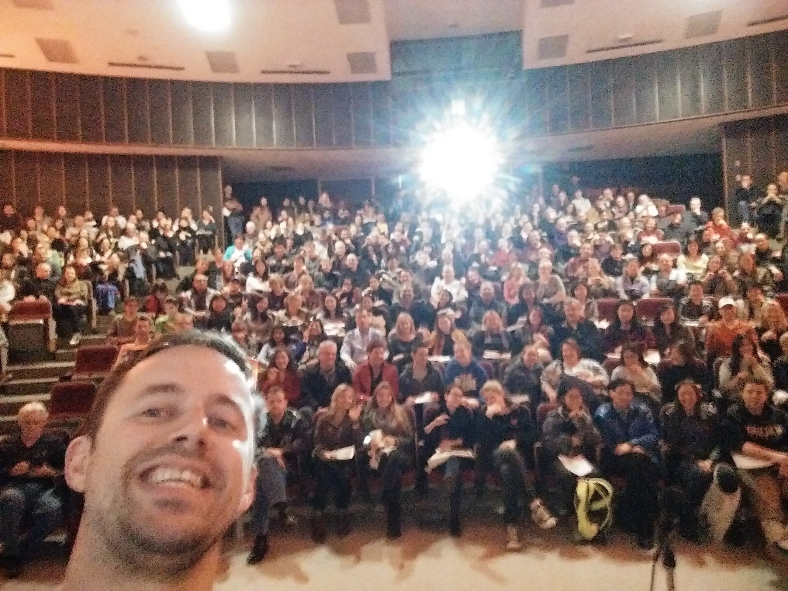 Eric Jardin and 400 of his closest friends at the Fall Open House.