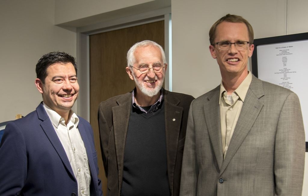 Cesar Jaramillo, Ernie Regehr, and Paul Heidebrecht.