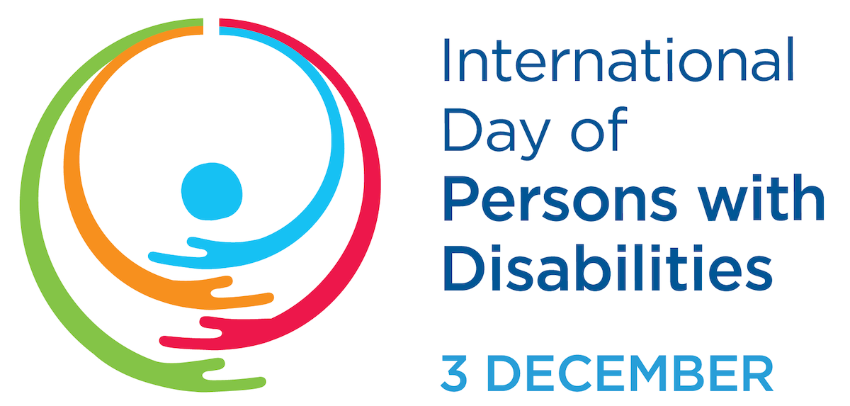 International Day of Persons with Disabilities logo.