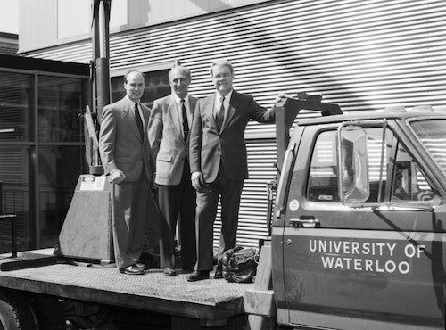  three Directors group photo - Rudy Molinary, Dennis Huber and Dave Churchill.