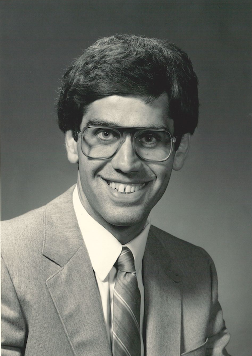 Professor Allan Best in 1982.