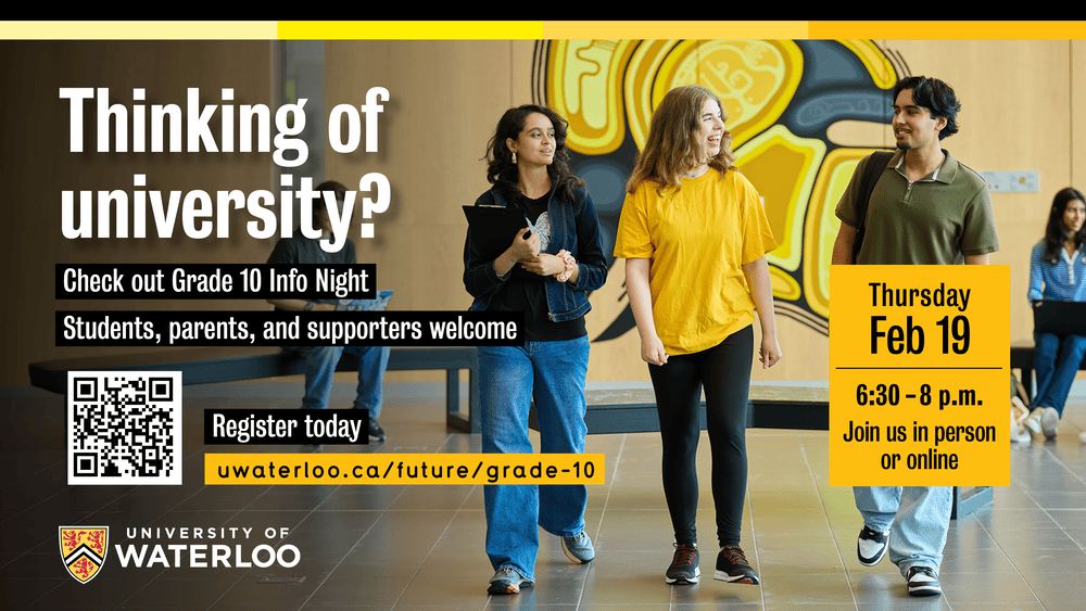 Grade 10 info night banner