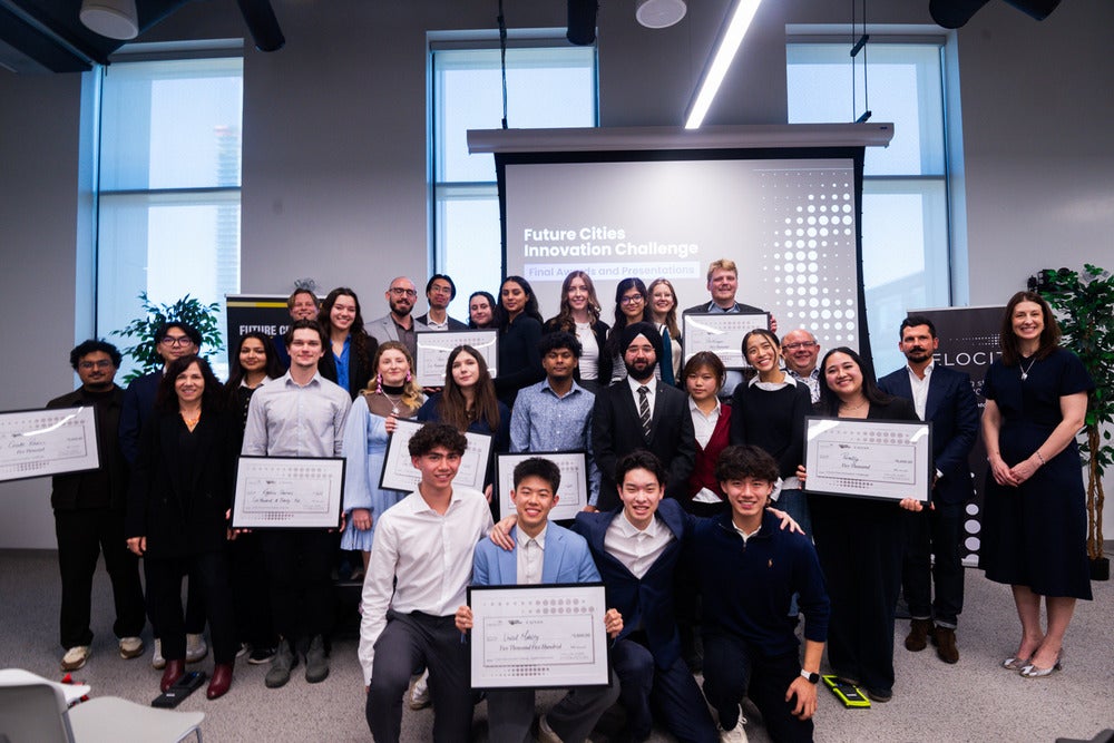 Winners of the 2025 Future Cities Innovation Challenge