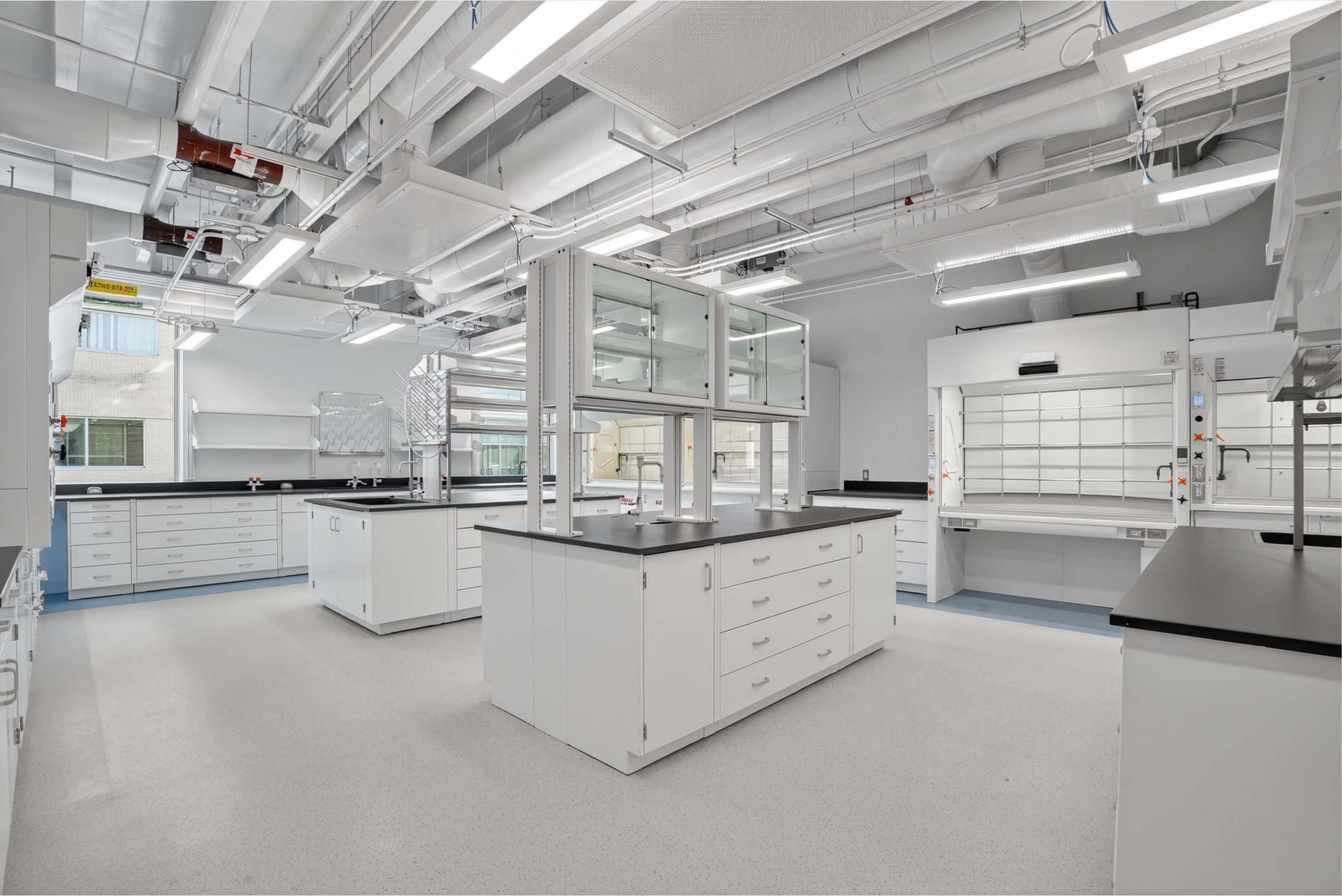 The new green labs are also ready to connect to a future geothermal system
