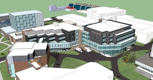 A rendering of the new Science Complex at Waterloo.