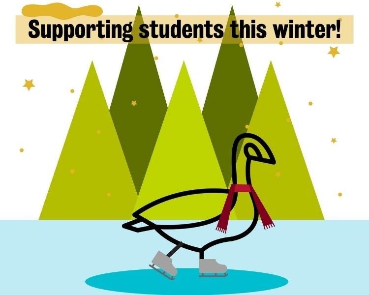Supporting students this winter
