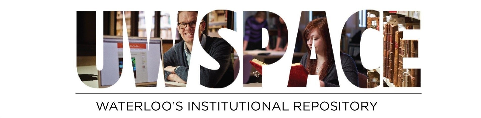 UWSPACE written using people's pictures within the letters