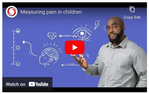 YouTube screen grab figuring man speaking to graphics behind him