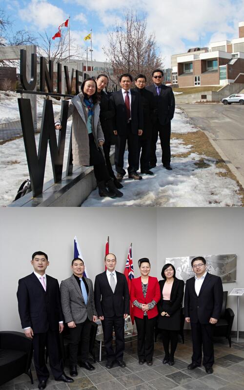 Soochow University delegation group photo