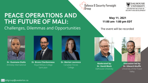 Peace operations and the future of Mali event