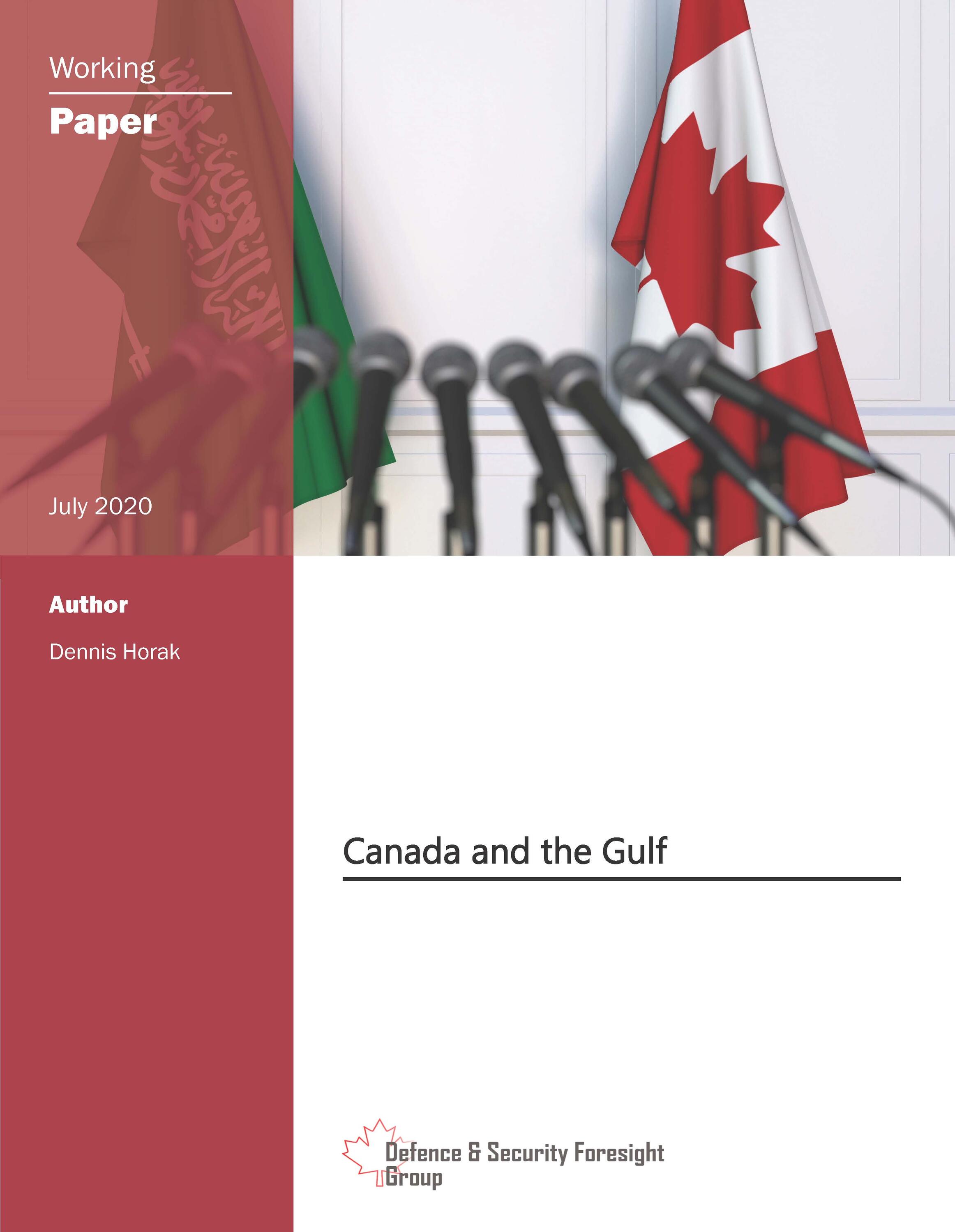 Canada and the Gulf publication cover page