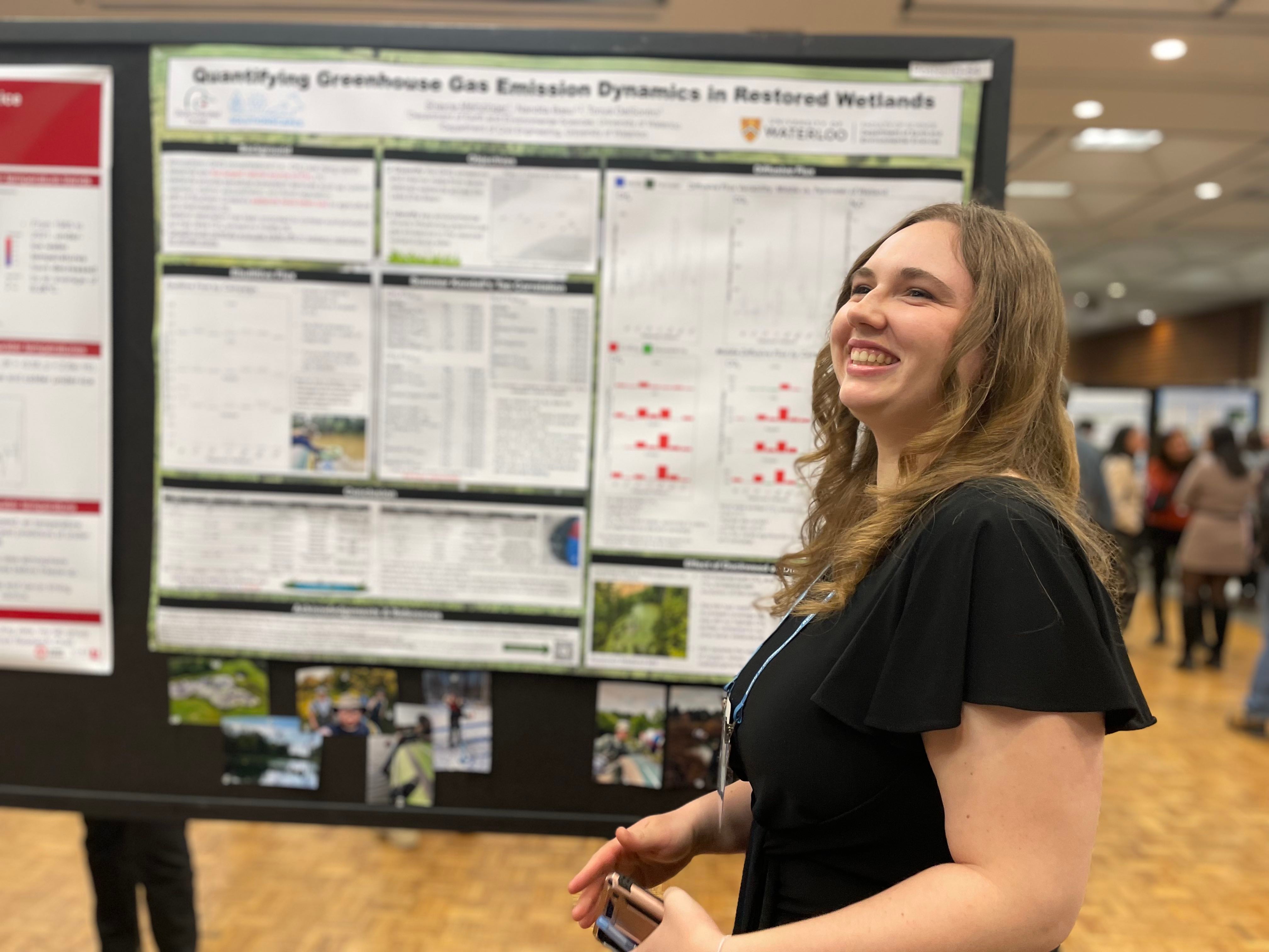 Shayna Meinzinger presenting  at SCAS