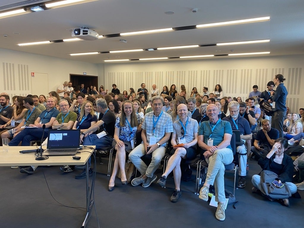Attendees at the EASP symposium co-chaired by Hilary Bergsieker and Vincent Yzerbyt