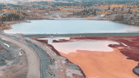 Mine tailings