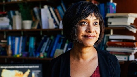 Nandita Basu in her office