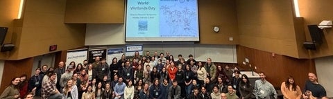 World Wetlands Day group photo