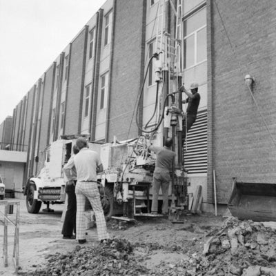 Drilling equipment outside ESC. 
