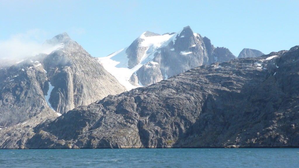 Mountain range in Greenland