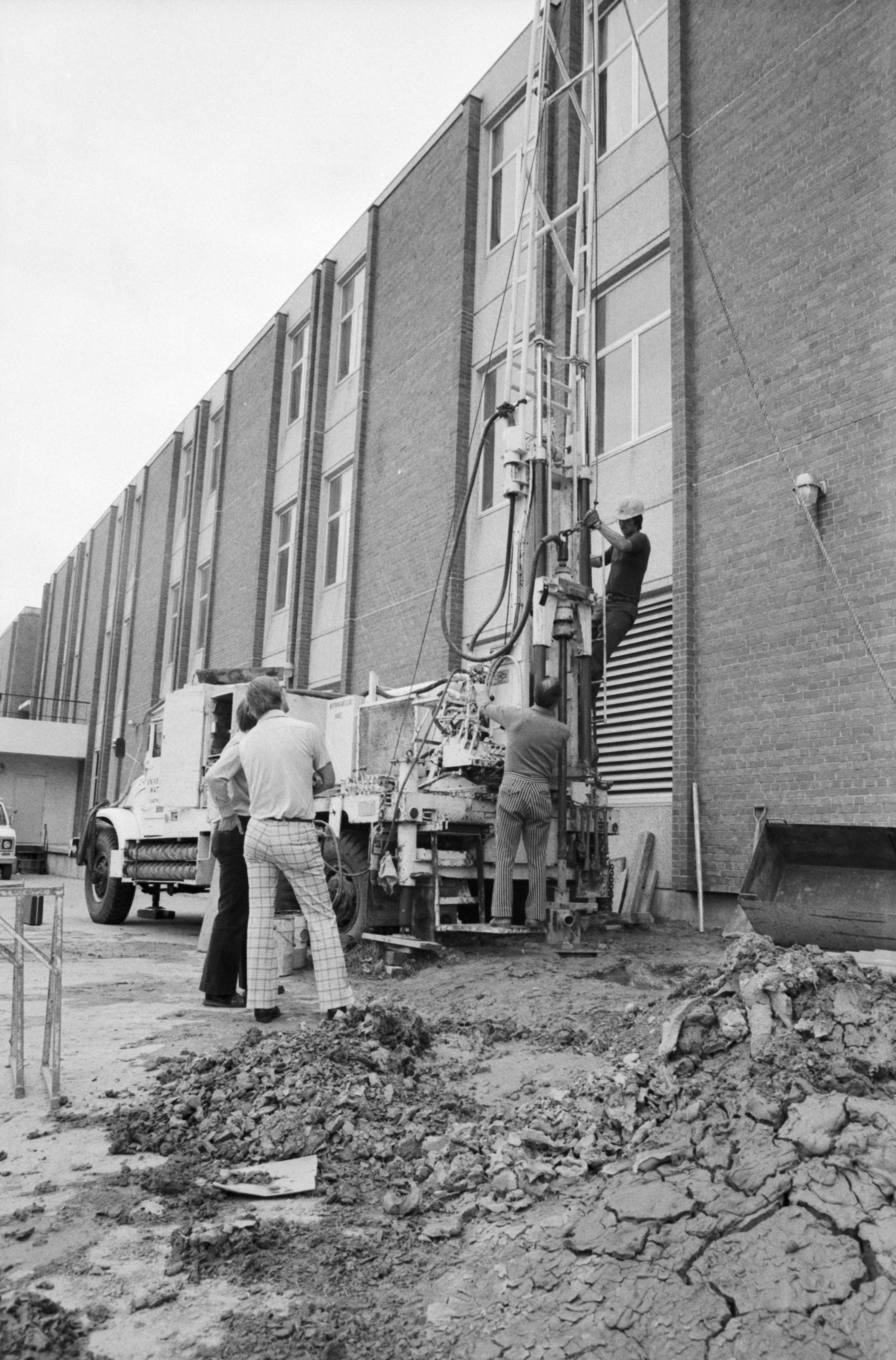 Drilling equipment outside ESC. 