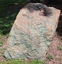 Gold ore (metamorphic rock) with Fuchsite mica (green chrome mica)