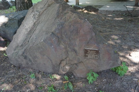 Siderite in the Peter Russell Rock GardenWawa, Ontario