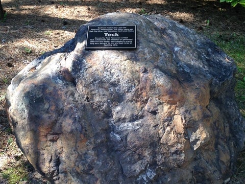 Sediment-hosted Zinc-Lead ore in the Peter Russell Rock Garden