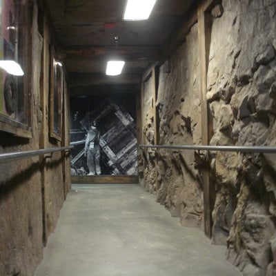 Replica mine tunnel