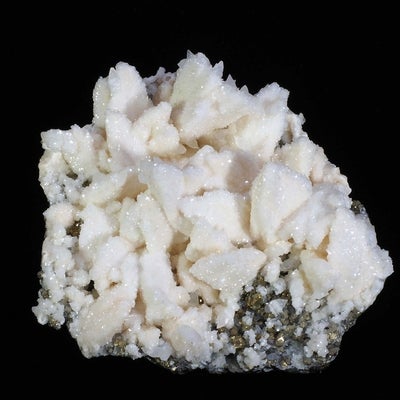Dolomite after Calcite on Sphalerite